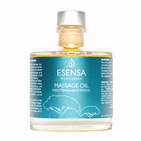 Massage Oil Mediterranean Wood Von Esensa Mediterana