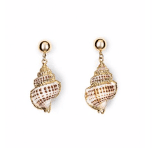 Marina shell earrings von Jennifer Behr
