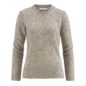 Hessnatur Tweed-Pullover aus reiner Schurwolle