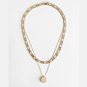 &other stories Pendant Mutli Chain Necklace