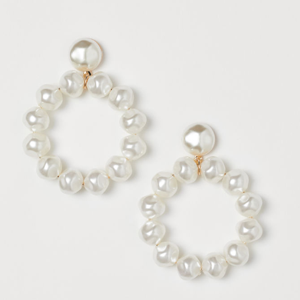 H&M Ohrringe mit Perlen