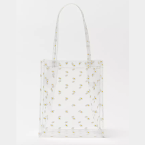 Urban Outfitters - Printed Clear Mini Tote Bag