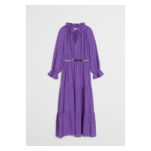 Violeta by MANGO - Langes Kleid mit Volants