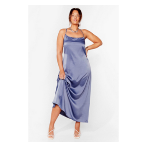 Nasty Gal - Cowl Back Later Plus Maxi Dress