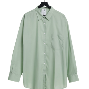 COLLUSION Plus oversized shirt in pistachio