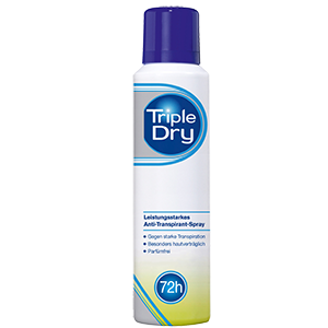 Triple Dry Leistungsstarkes Anti-Transpirant-Spray