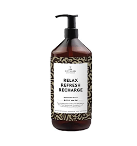 The Gift Label Relax Refresh Recharge Body Wash