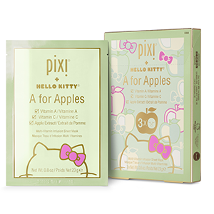 Pixi + Hello Kitty Collaboration A For Apples Sheetmasks