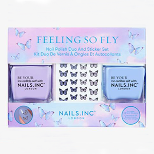 Nails.IncFeeling So Fly Nail Polish Duo And Sticker Set