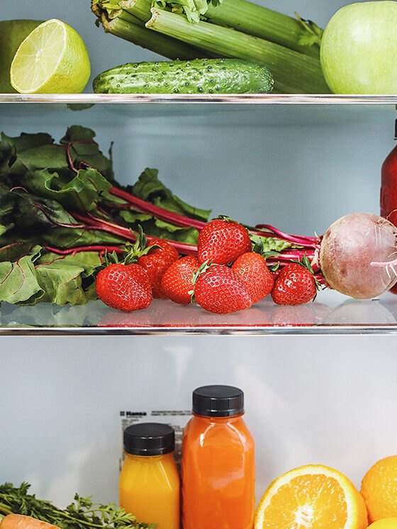 Gemüse im Kühlschrank