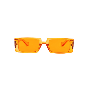 Orange Sonnenbrille