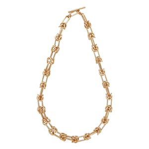 COS KNOTTED T-BAR CHAIN NECKLACE
