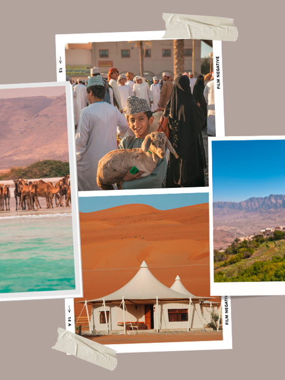 Oman Impressioanen Collage