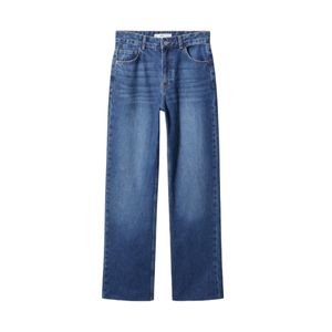 Wideleg-Jeans mit mittlerer Bundhöhe