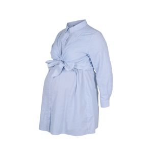 Schwangerschafts-Hemdkleid aus Baumwolle